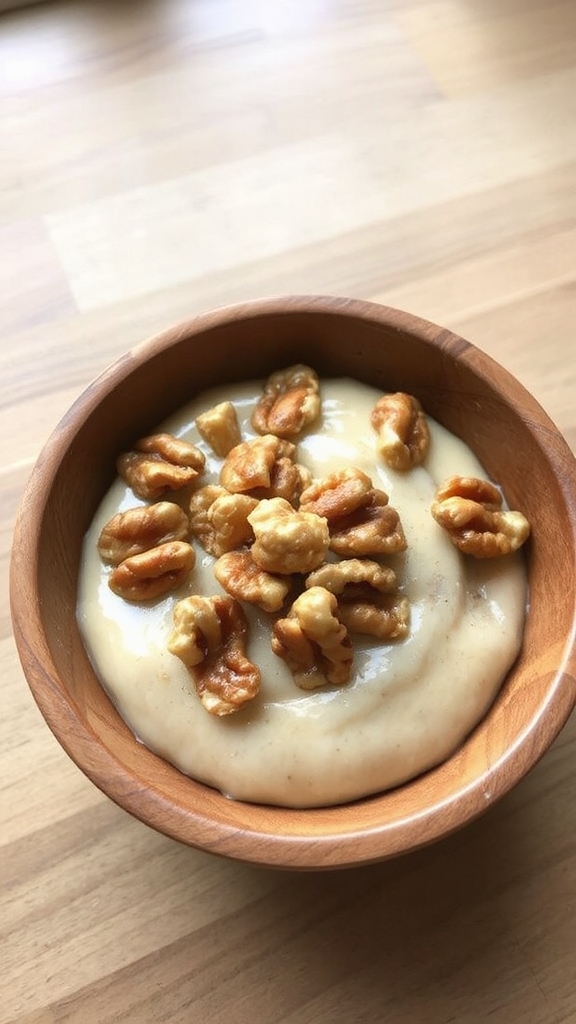 toasted walnut flavor contrast