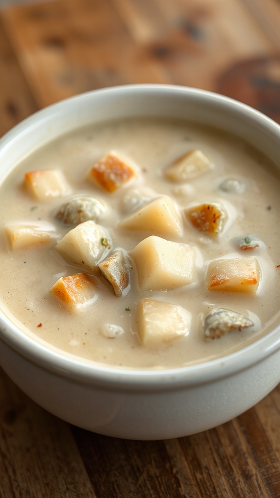 traditional clam chowder adaptations