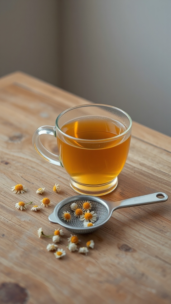 tranquil chamomile herbal ritual