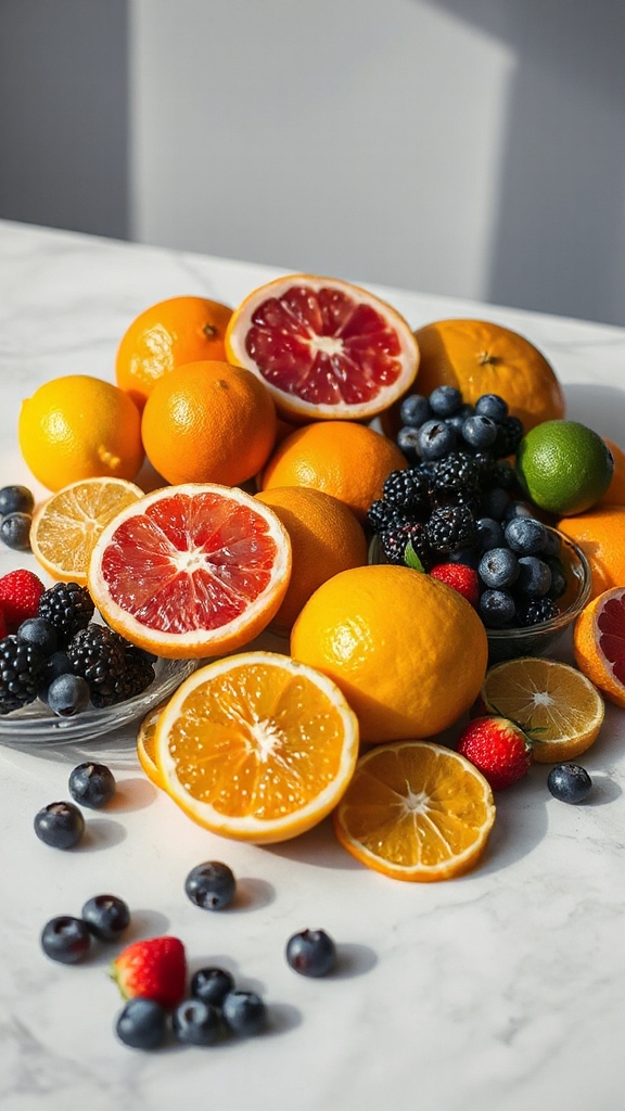 tropical citrus berry blends