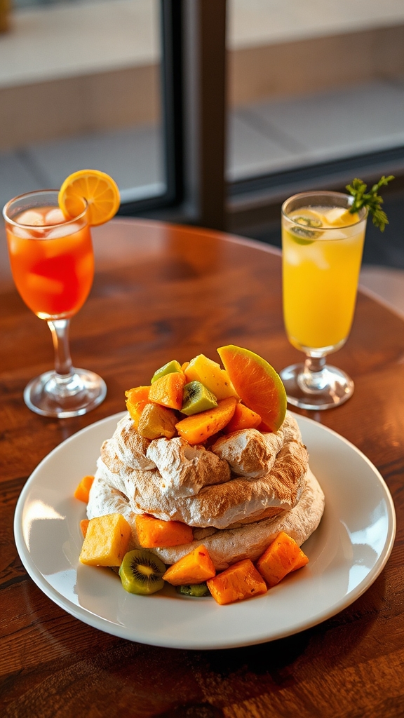 tropical pairings enhance pavlova
