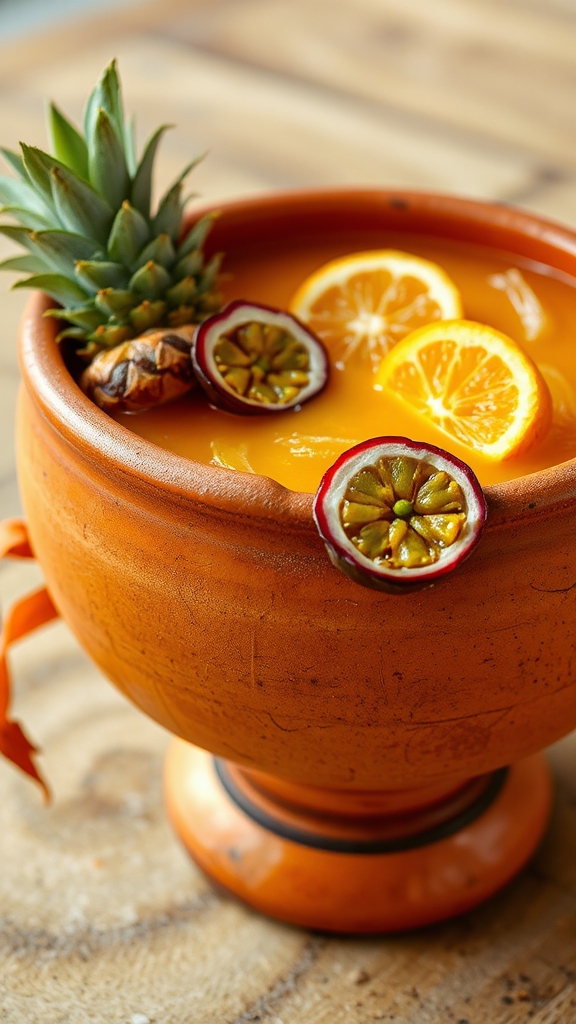 tropical rum cocktail essentials