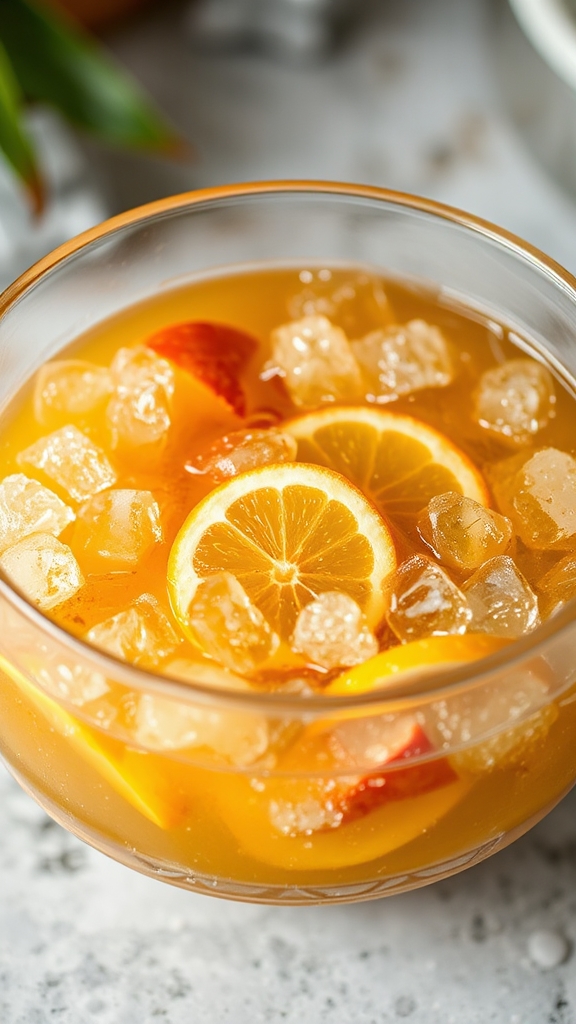 tropical rum fruit blend