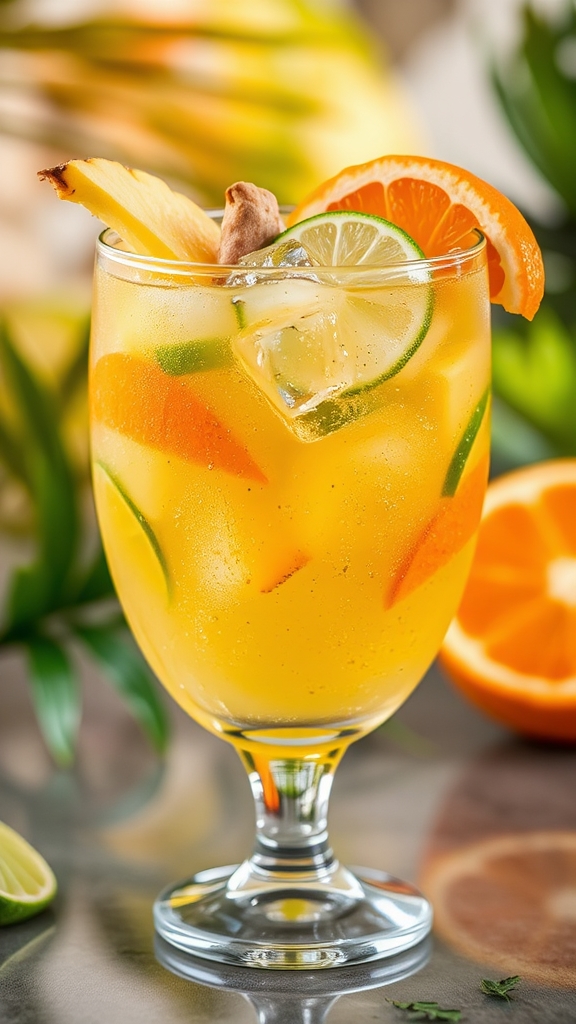 tropical rum punch blend