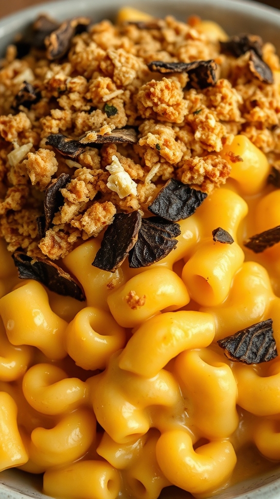 truffle infused mac and cheese