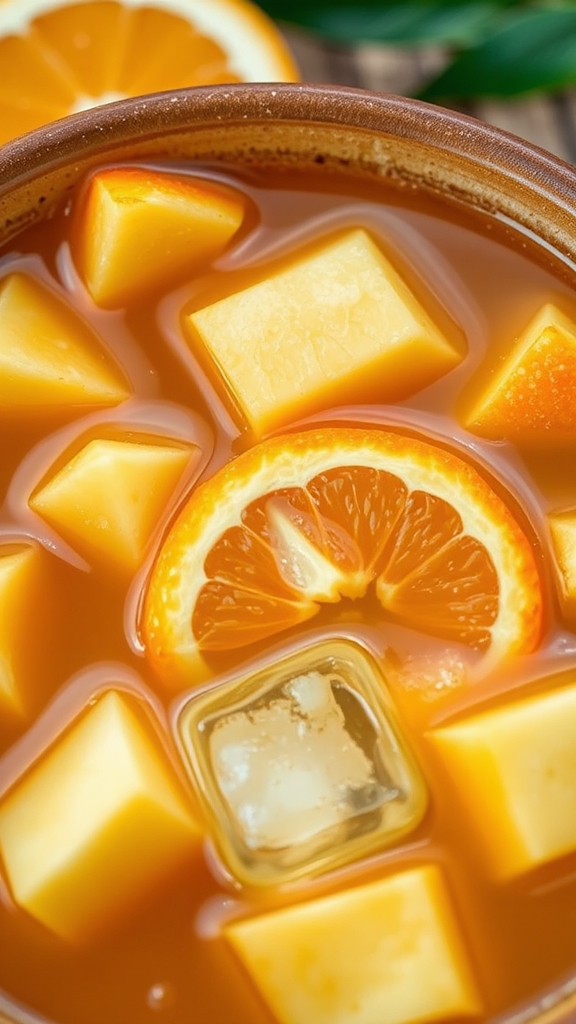 tweak rum syrup fruits