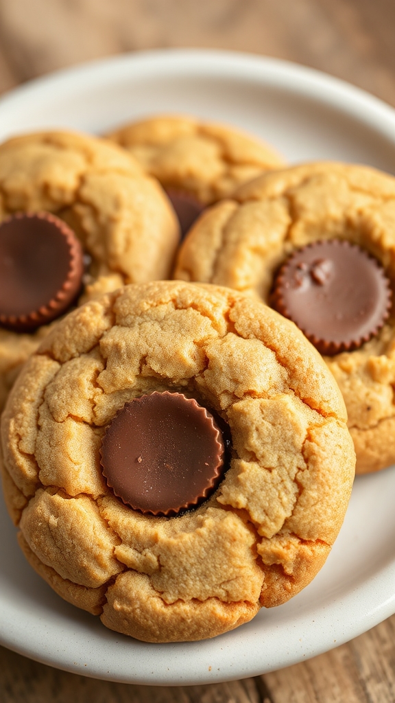 unconventional peanut butter cookies
