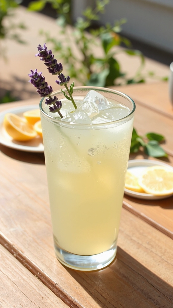 utah honey lavender lemonade