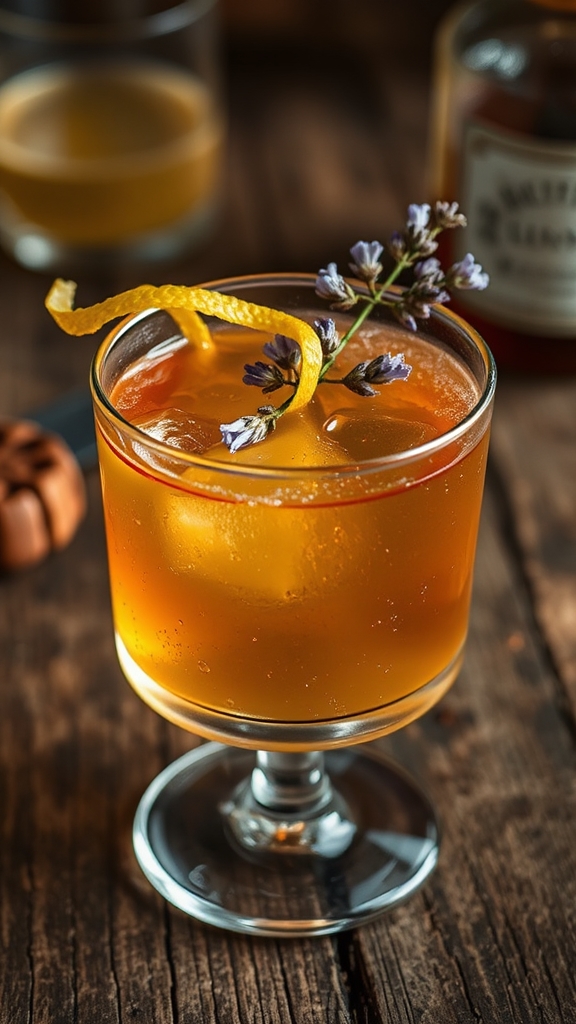 utah wildflower honey cocktail