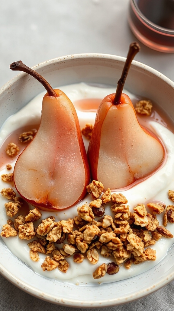 variations for poached pears