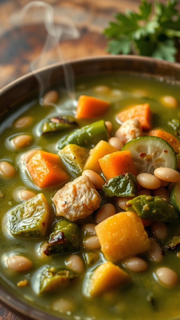 vary beans add peppers