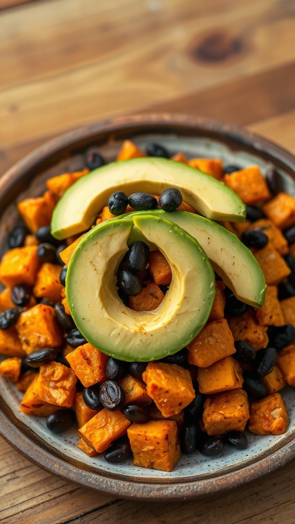vary sweet potato hash