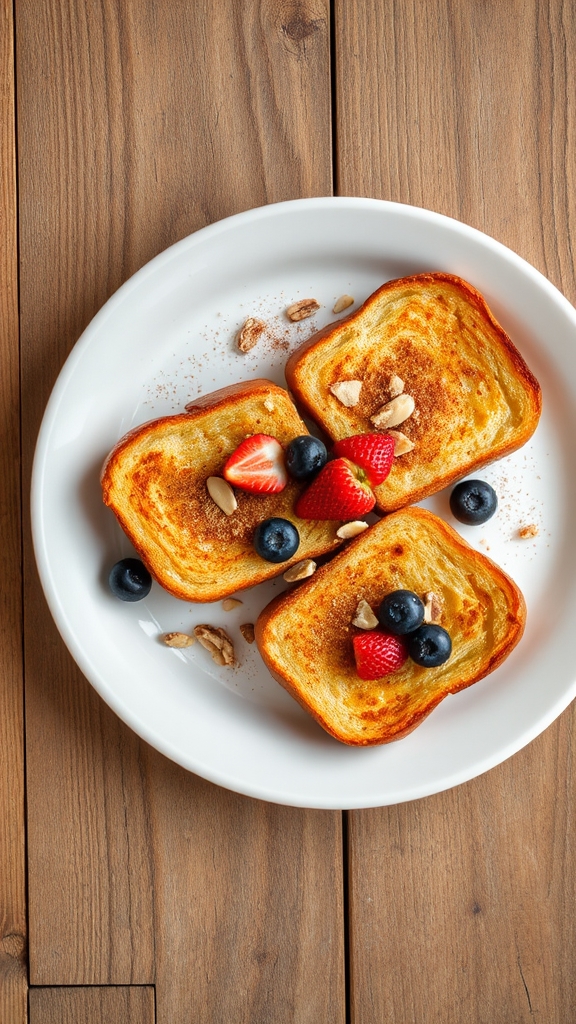 vegan banana french toast