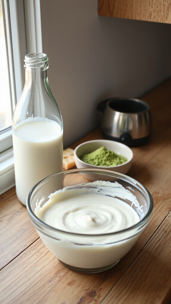 vegan matcha mousse adaptations
