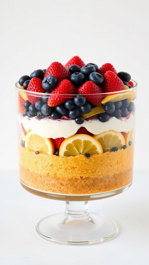 vegan trifle california style