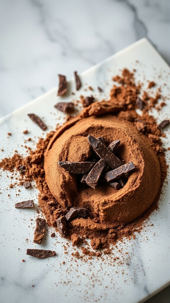 velvety shaved chocolate fusion