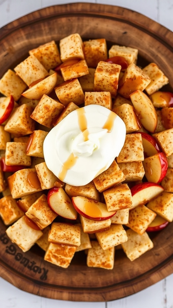 vermont cinnamon apple salad