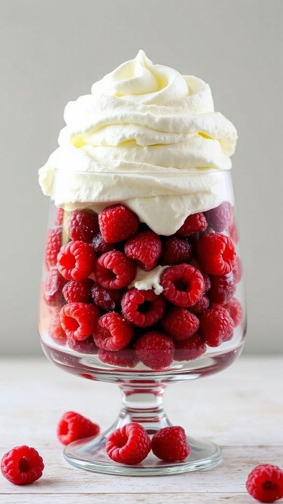 vermont layered raspberry fool