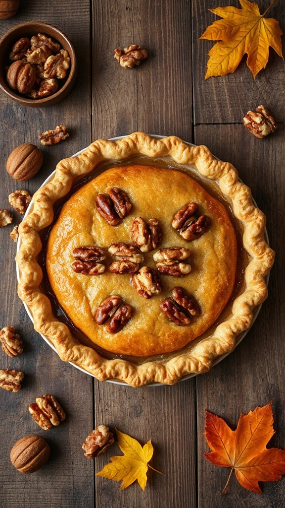 vermont maple walnut pie