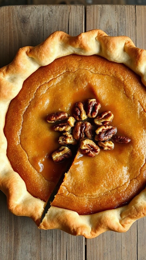 vermont maple walnut pie