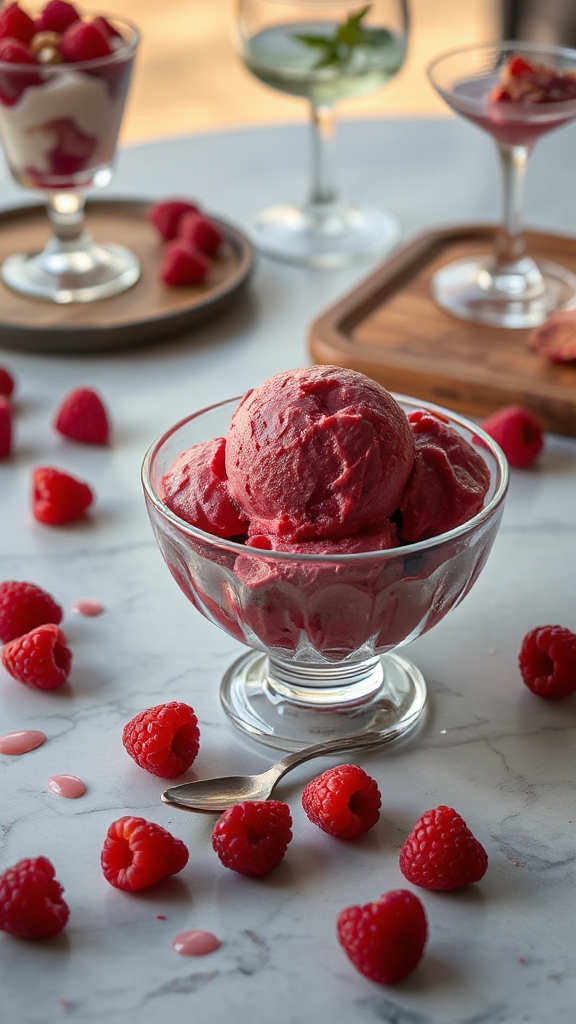 vermont raspberry yogurt delight