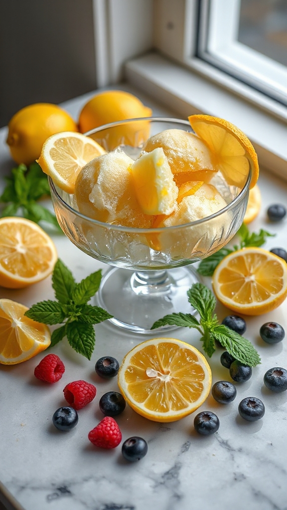 versatile lemon ice pairings