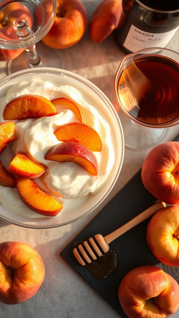 vibrant acidity enhances dessert