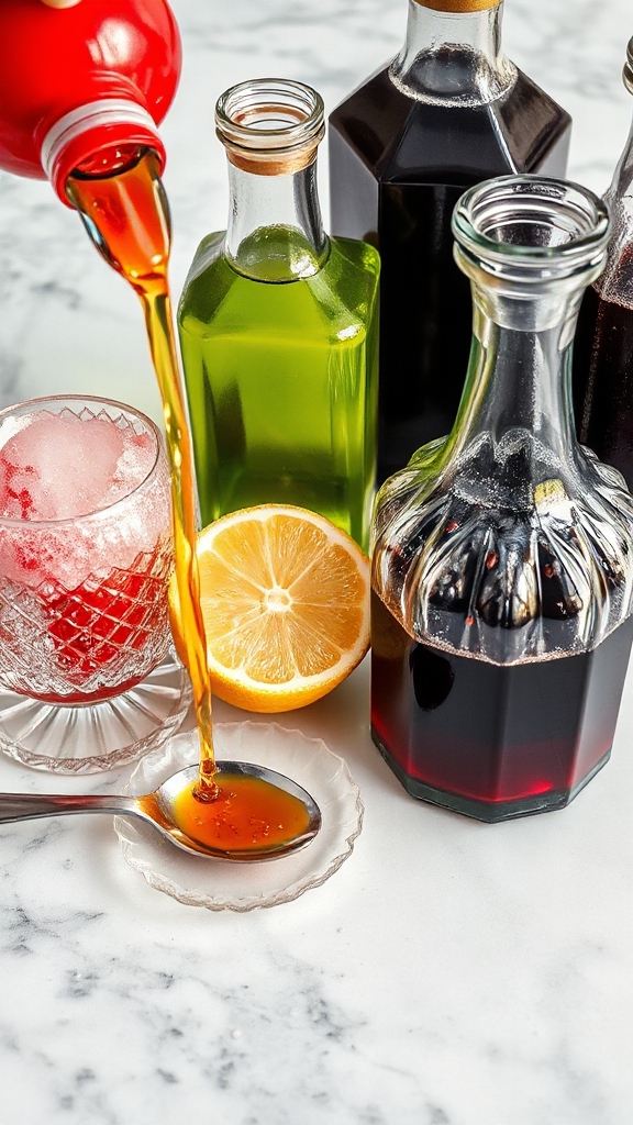 vibrant balanced syrup pairings