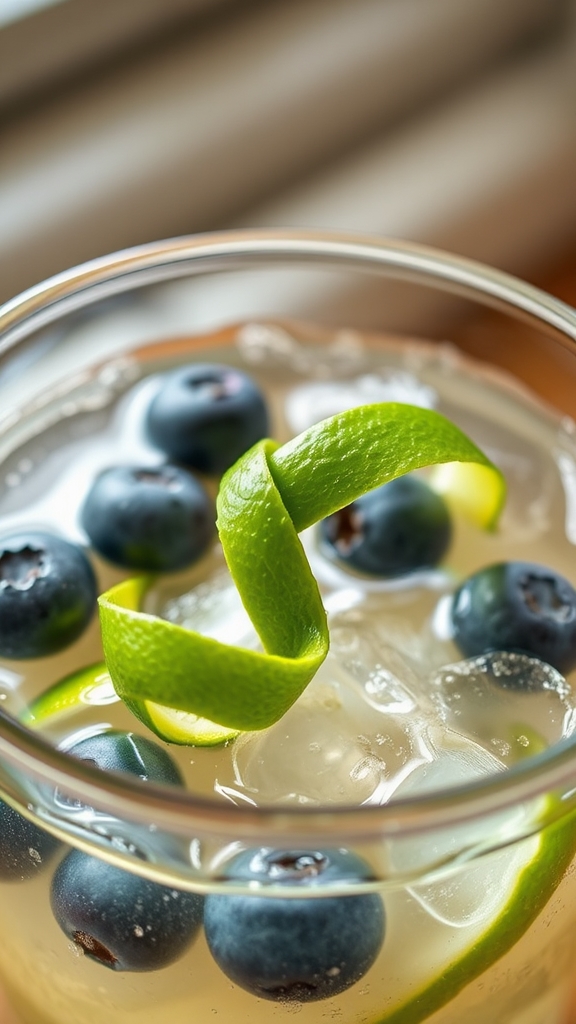 vibrant citrus accent garnish