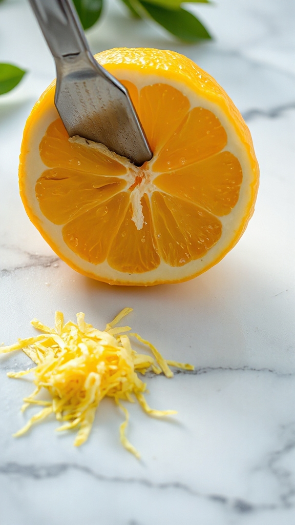 vibrant citrus zest enhancement