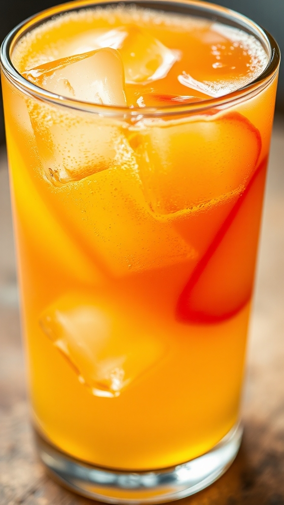vibrant fruity cocktail mix