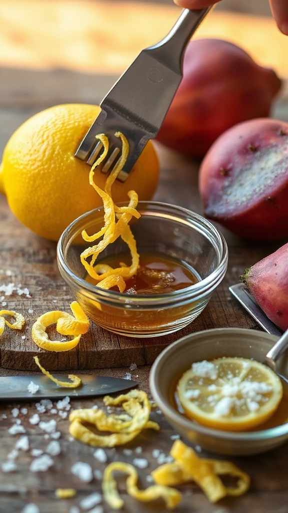 vibrant lemon zest techniques