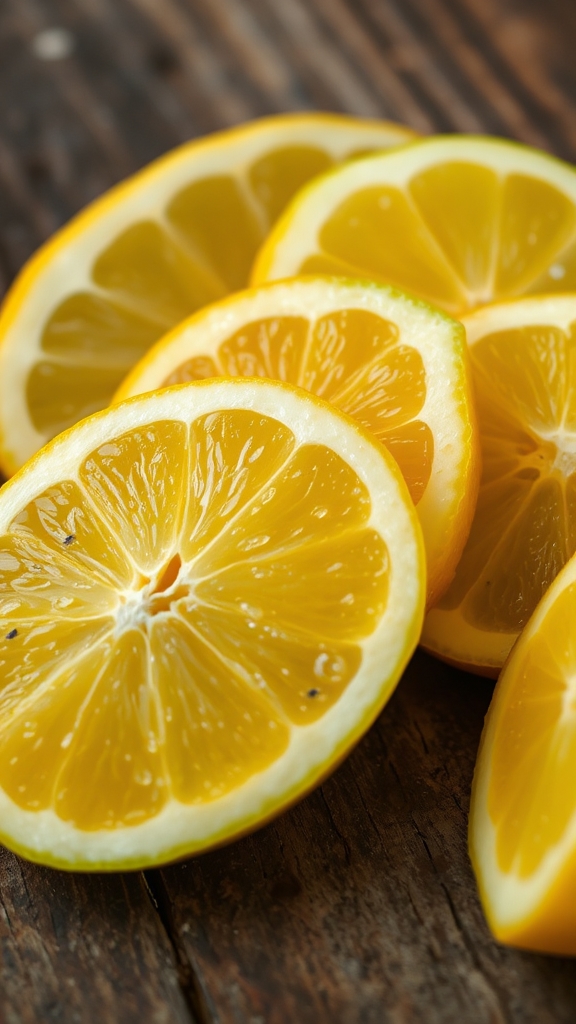 vibrant nutritious citrus enhancement