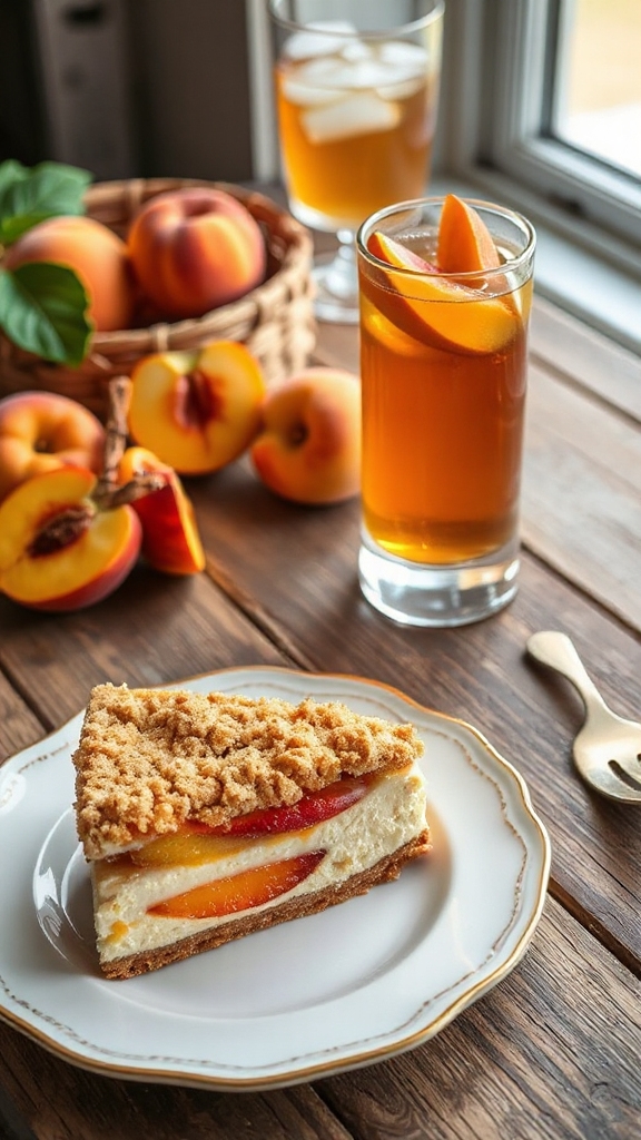 vibrant peach iced harmony