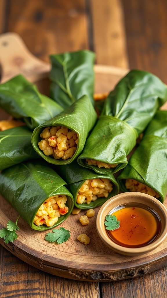 vibrant presentation and pairing