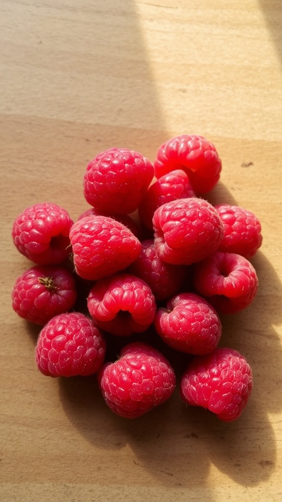 vibrant tart raspberry delight