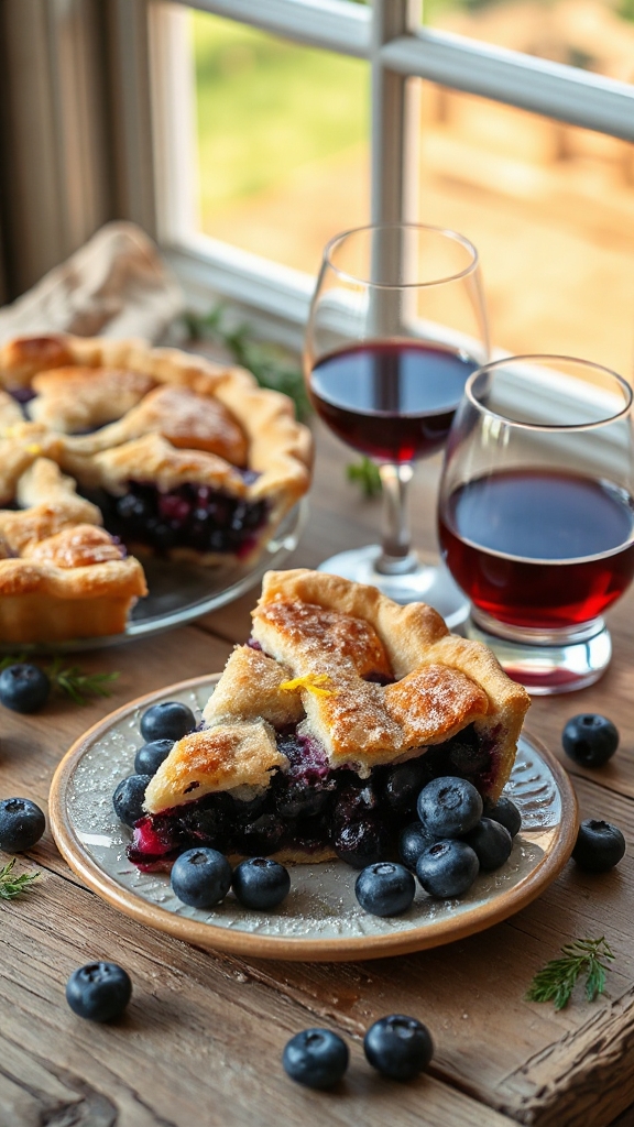 vibrant tartness dessert pairings