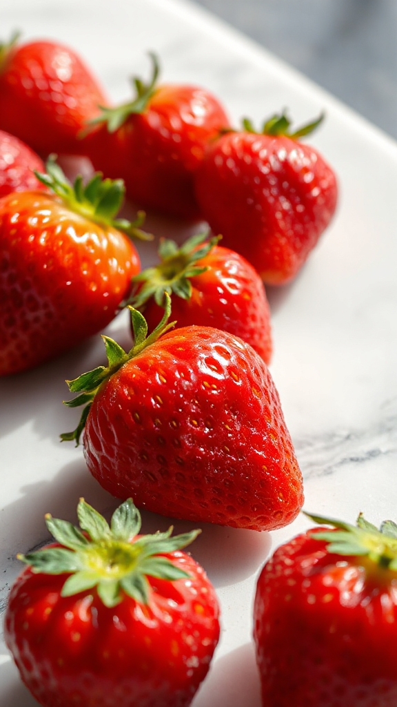vibrant wisconsin strawberry antioxidants