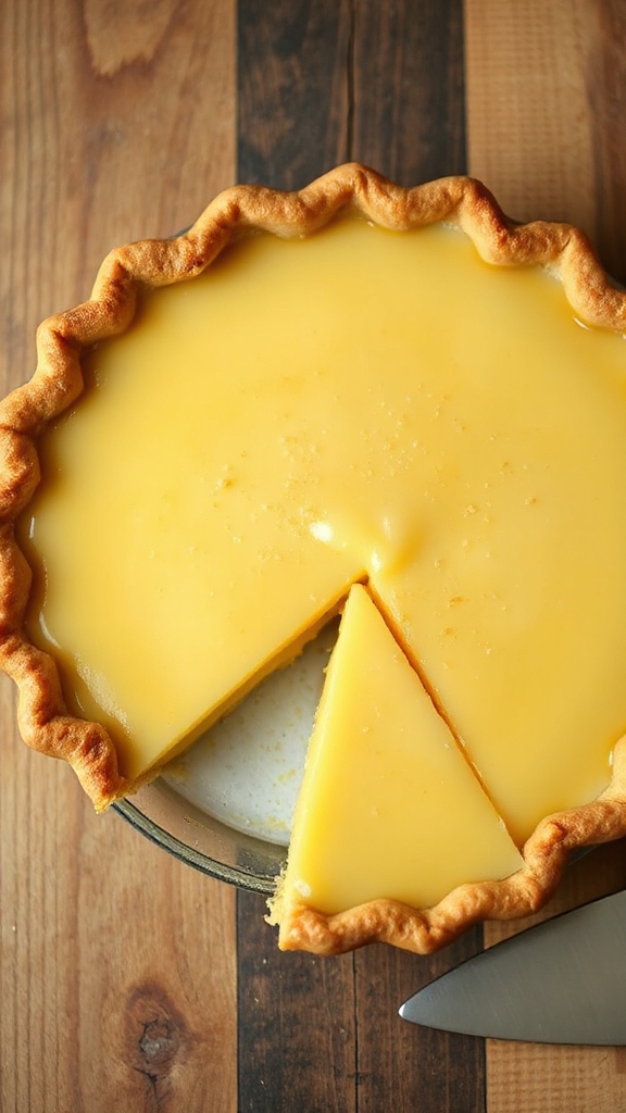 virginia lemon chess pie