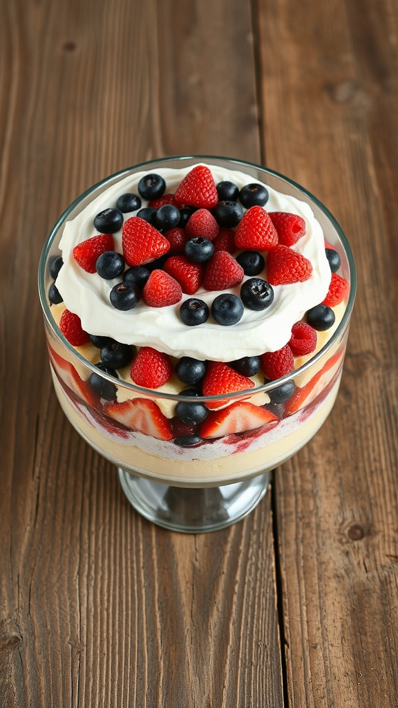 virginia s berry shortcake trifle