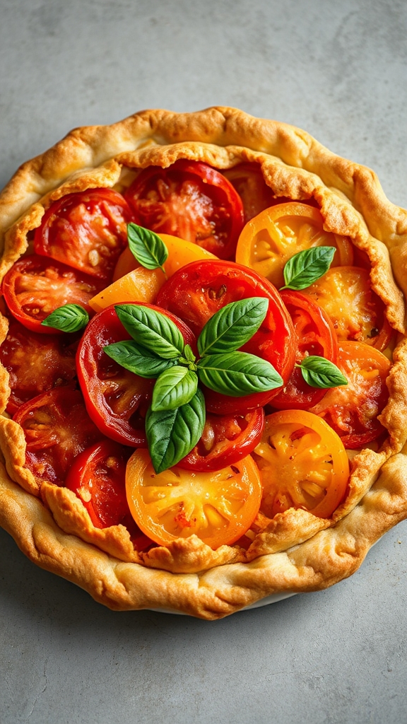 warm arkansas tomato pie pairing
