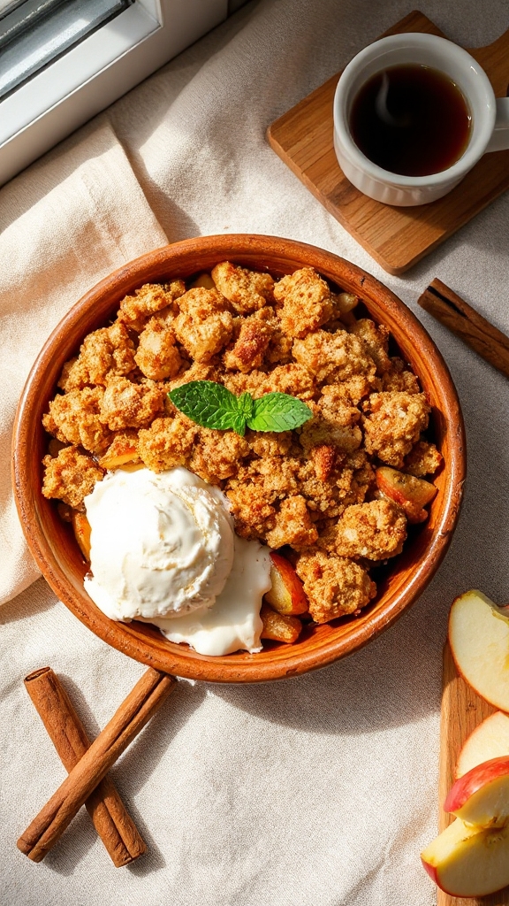 warm spiced apple pairings