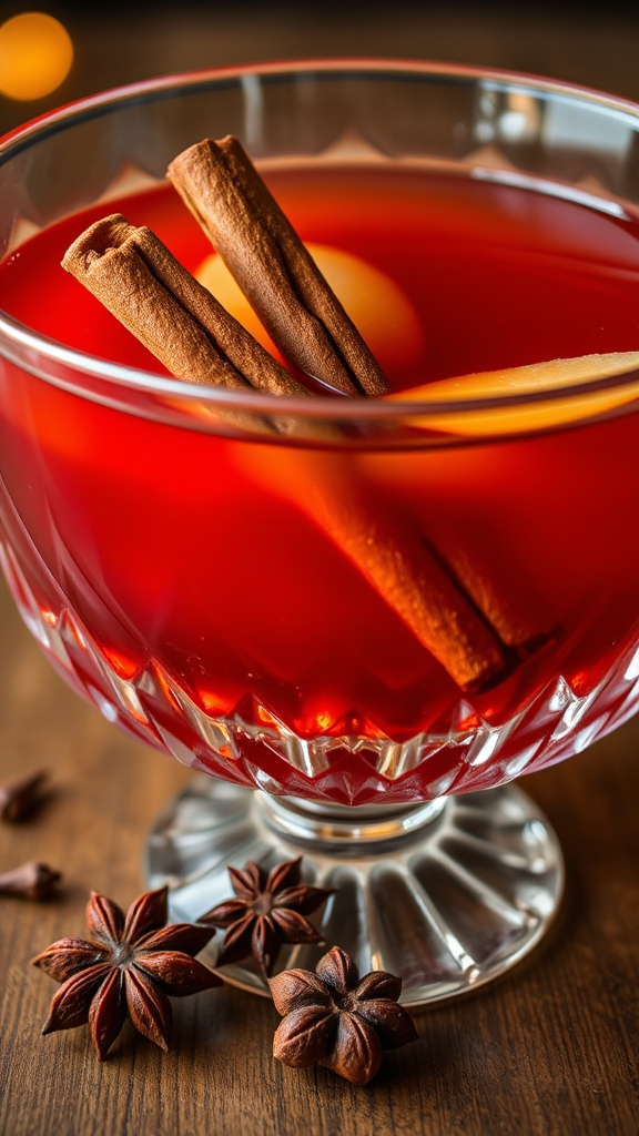 warm spiced fruit punch