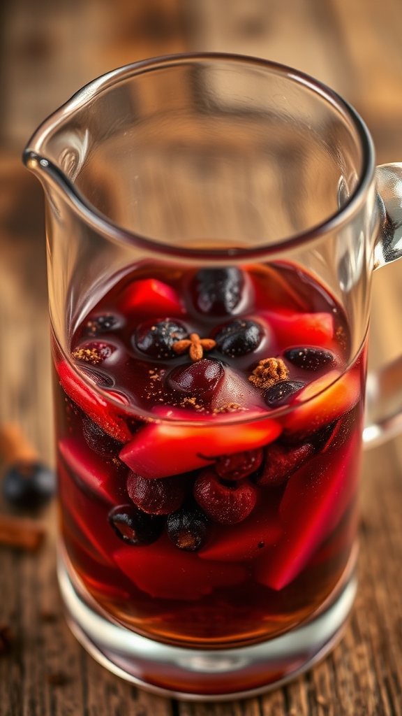 warm whiskey berry blend