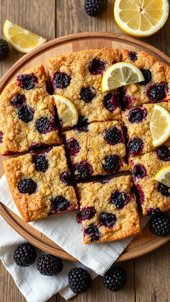 washington blackberry lemon bars