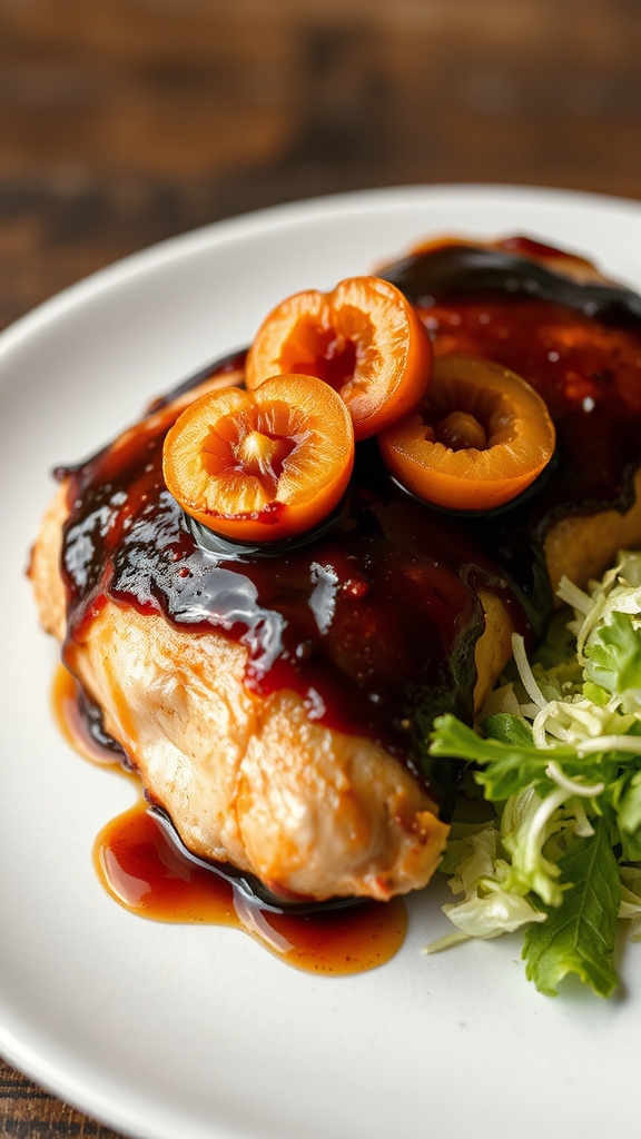 washington rainier cherry chicken