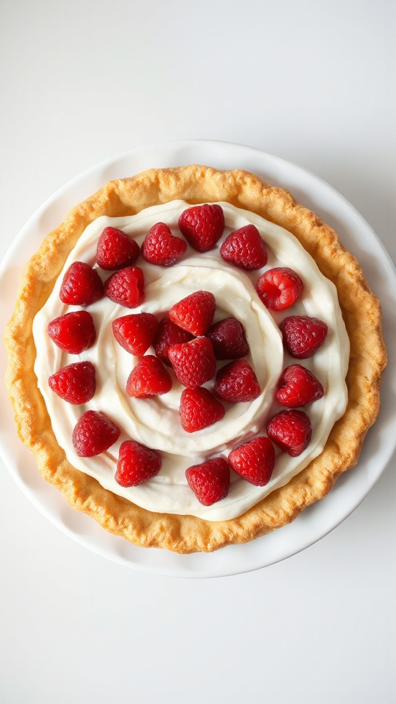 washington raspberry cream pie