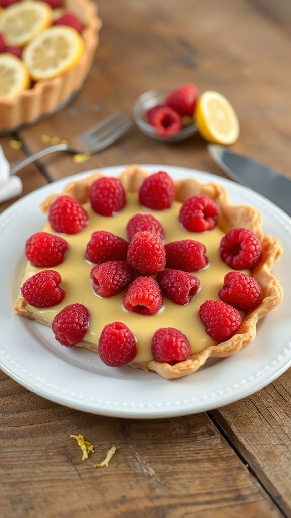 washington s raspberry lemonade pie