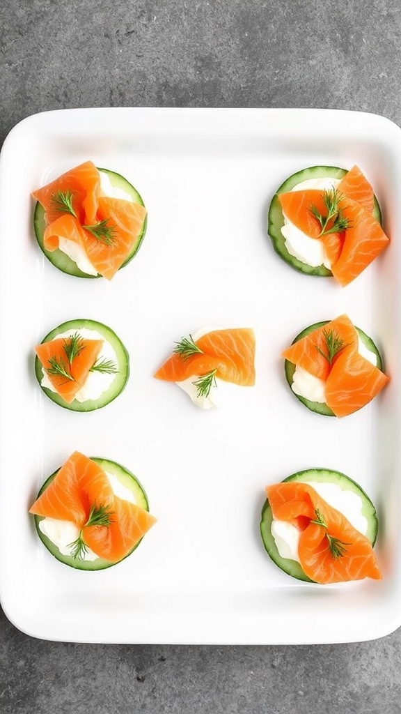 washington smoked salmon canap s