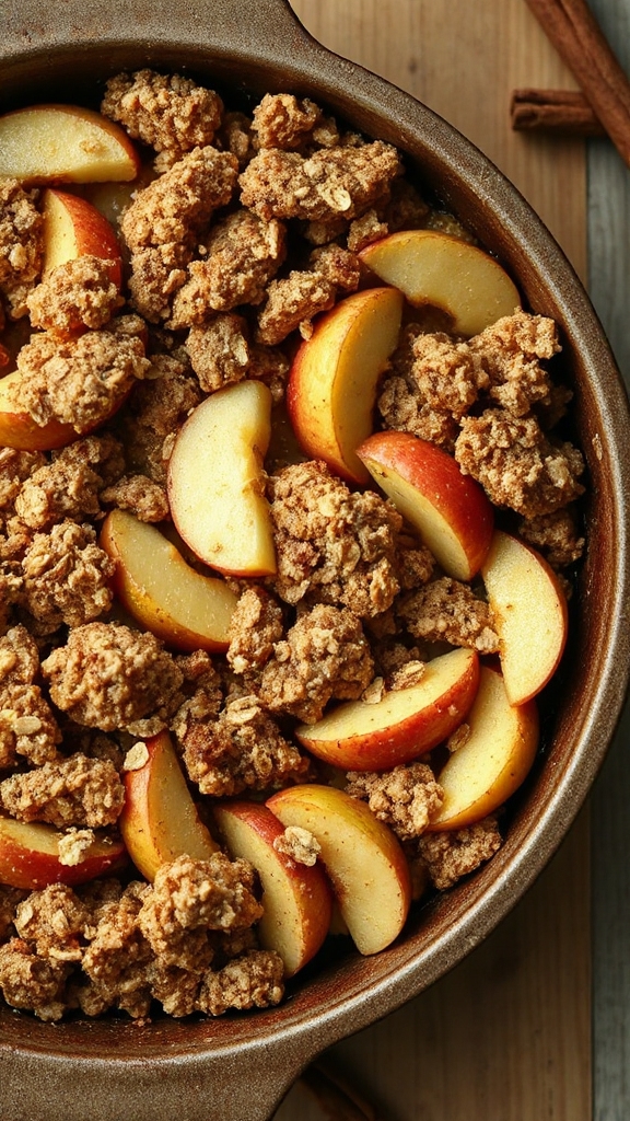 washington style apple crisp